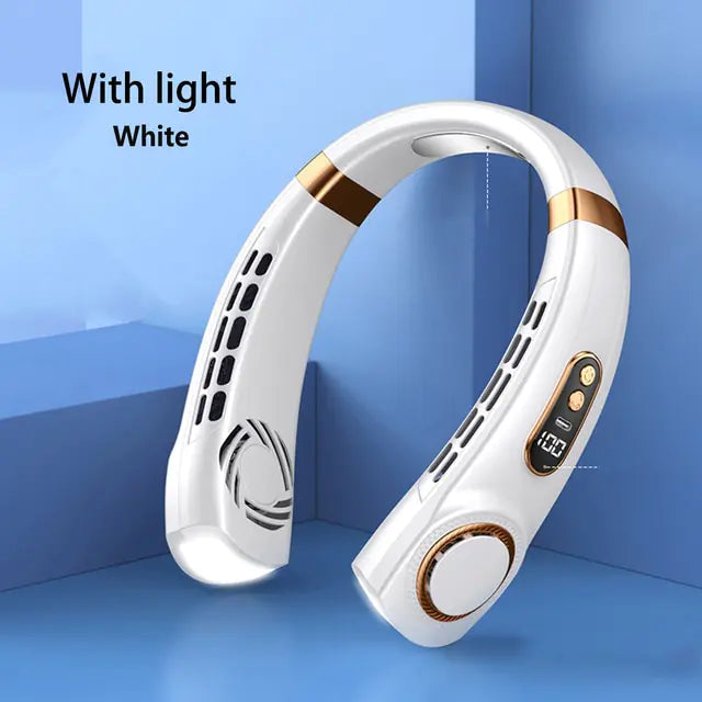 Portable Neck Fan LED Display (Version 3).