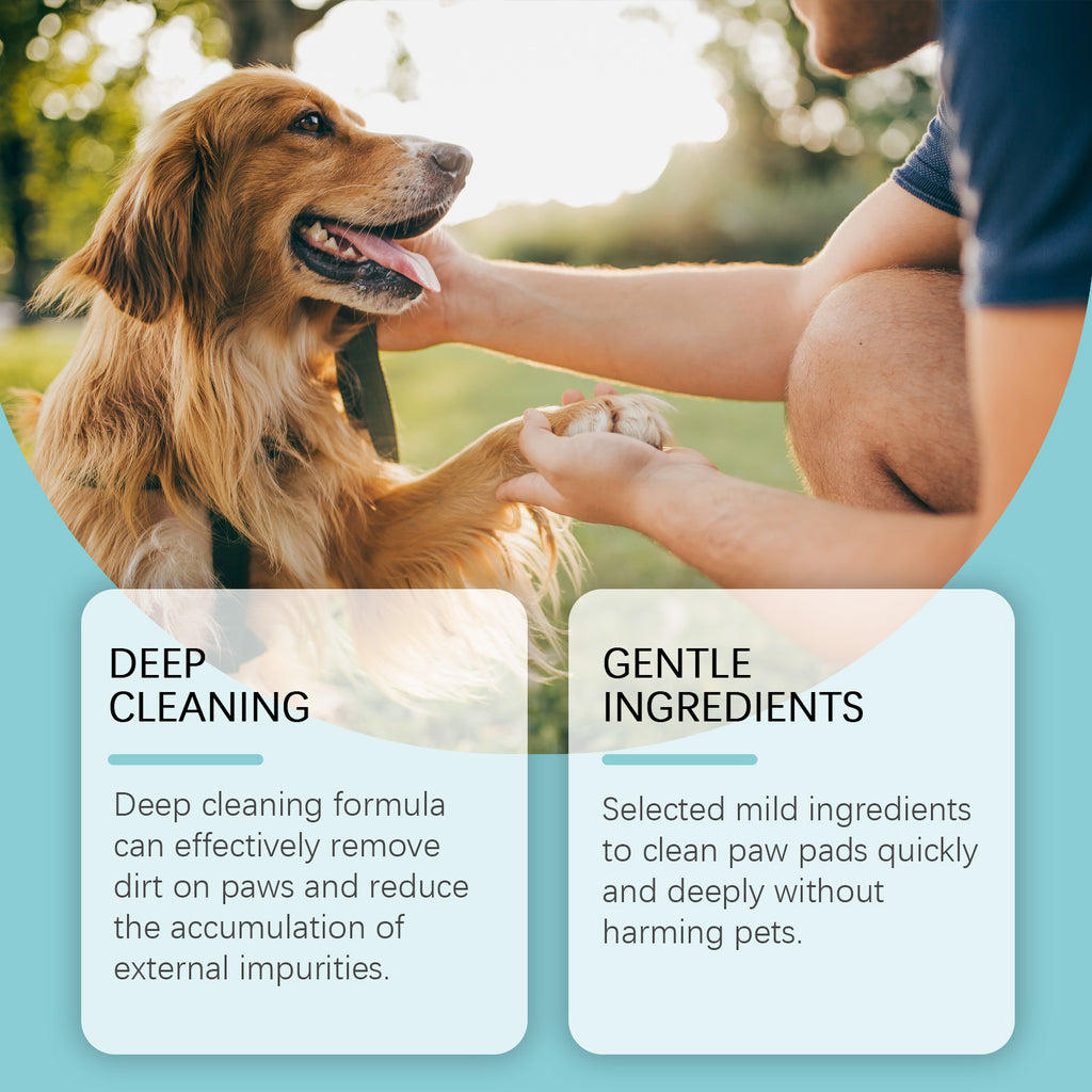 Dogs and Cats Paw Cleaner and Moisturizer
