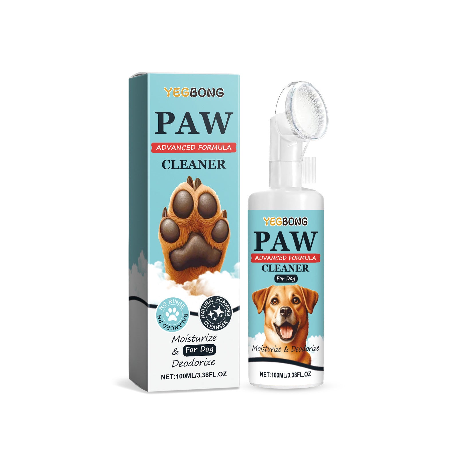 Dogs and Cats Paw Cleaner and Moisturizer
