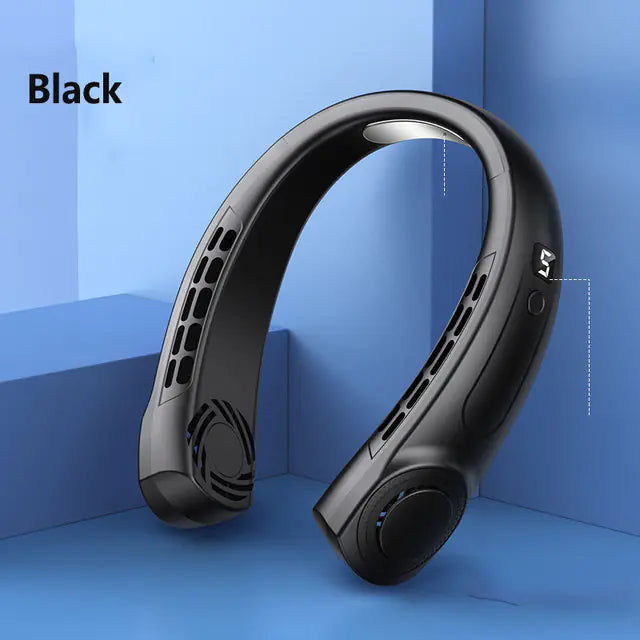 Portable Neck Fan LED Display (Version 3).