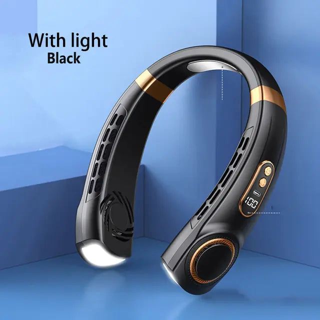 Portable Neck Fan LED Display (Version 3).
