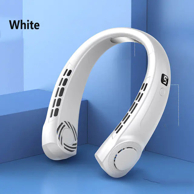 Portable Neck Fan LED Display (Version 3).