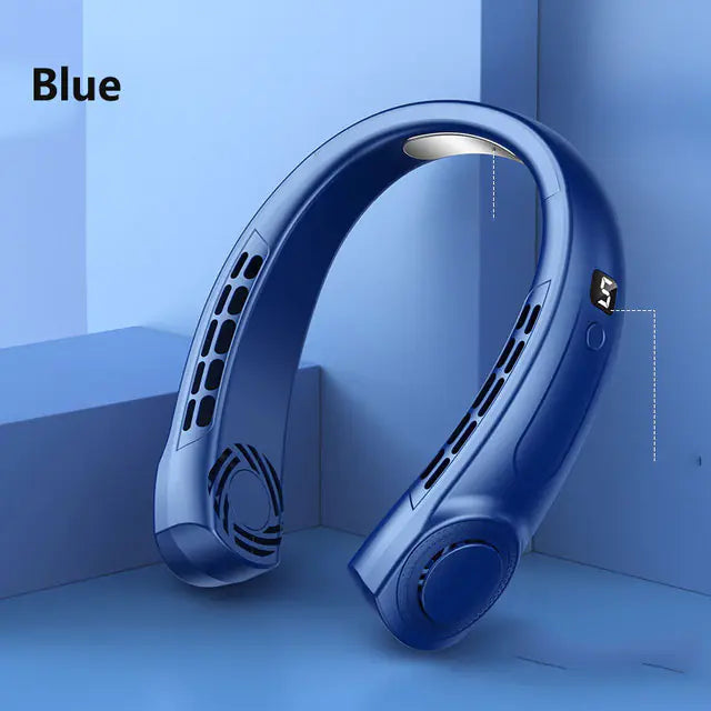 Portable Neck Fan LED Display (Version 3).