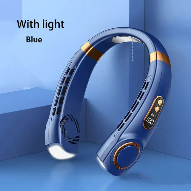 Portable Neck Fan LED Display (Version 3).